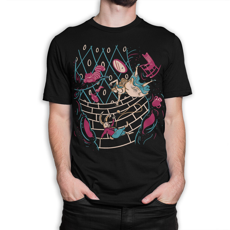 

Футболка мужская DS Apparel Алиса в стране чудес 9899137-2 черная 3XL, Черный, Алиса в стране чудес 9899137-2