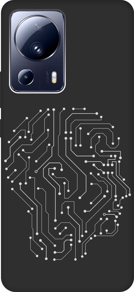 

Матовый Soft Touch Чехол на Xiaomi 13 Lite Лайт с 3D принтом "Mindmap" черный, Черный;белый, 158516