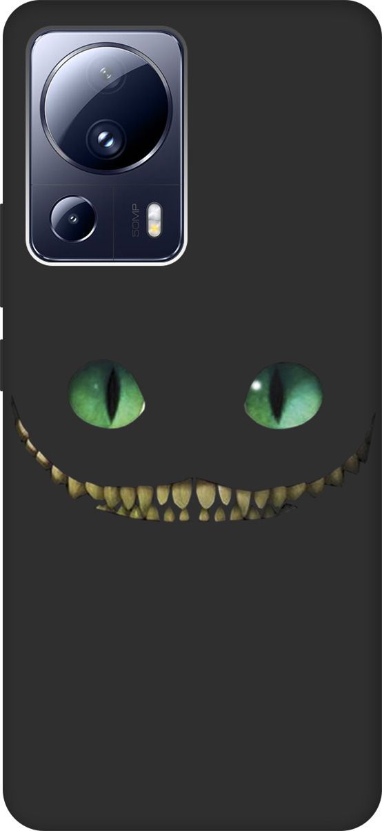 

Чехол на Xiaomi 13 Lite Лайт с 3D принтом "Cheshire Cat" черный, Черный;зеленый, 158516