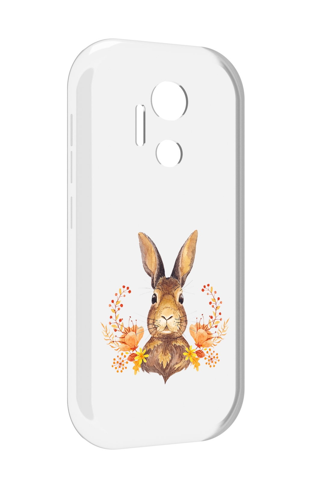 

Чехол MyPads зайка в цветах для doogee x97 pro, Прозрачный, Tocco