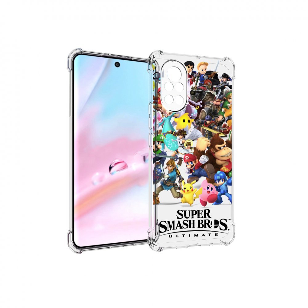 

Чехол MyPads Super Smash Bros для Huawei Nova 8 (ANG-LX1), Прозрачный, Tocco