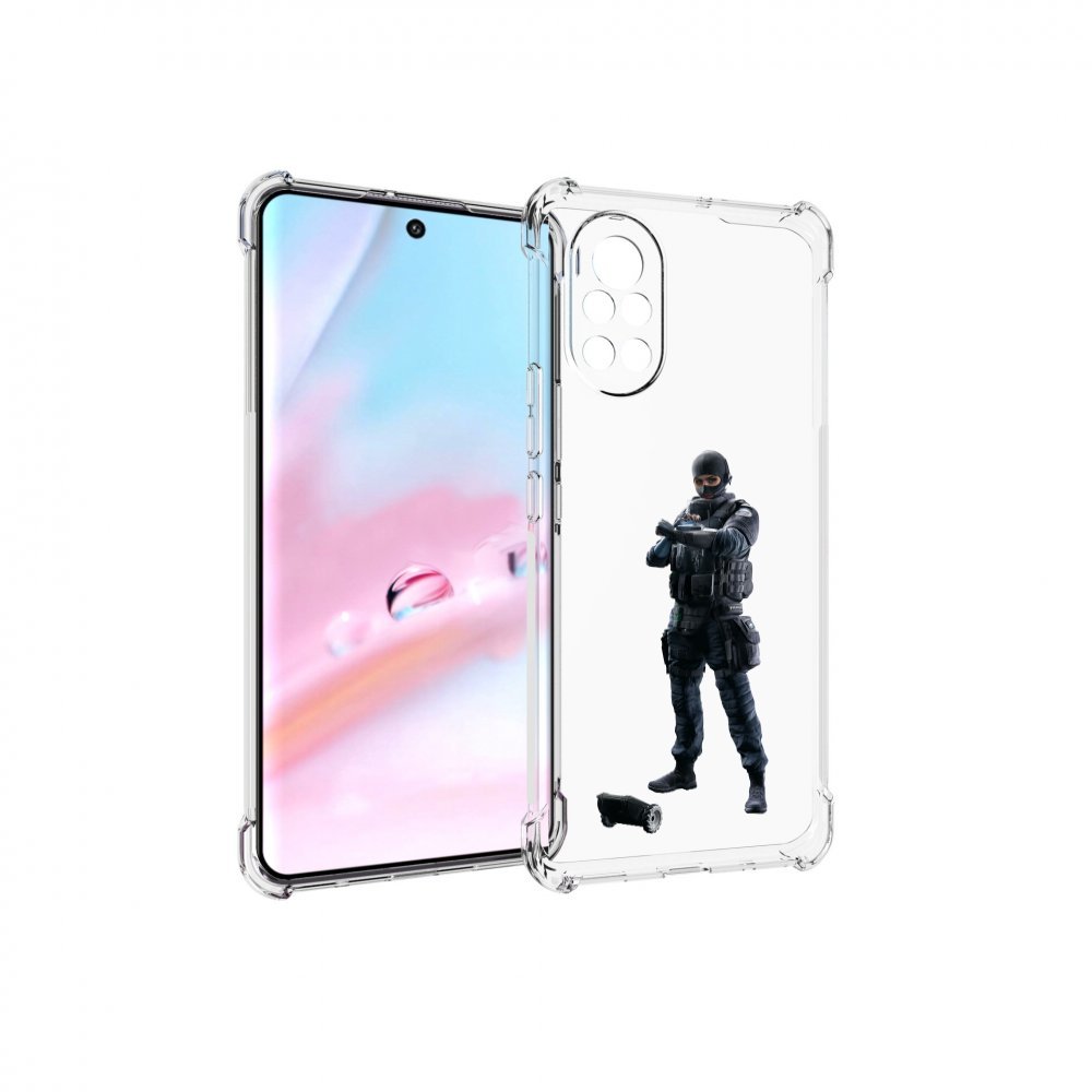 

Чехол MyPads Tom-Clancy's-Rainbow-Six-1 для Huawei Nova 8 (ANG-LX1), Прозрачный, Tocco