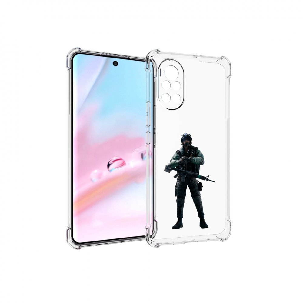 

Чехол MyPads Tom-Clancy's-Rainbow-Six-2 для Huawei Nova 8 (ANG-LX1), Прозрачный, Tocco