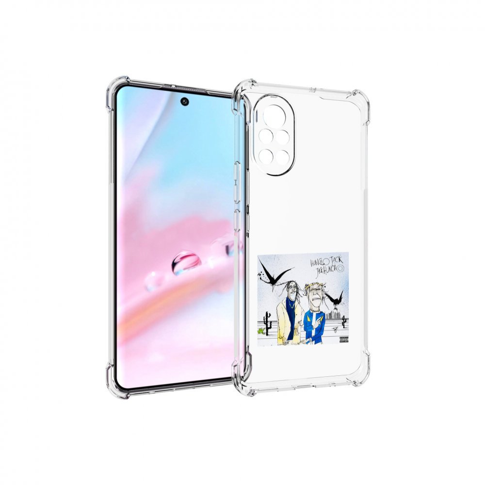 

Чехол MyPads Travis Scott & Quavo - Huncho Jack, Jack Huncho для Huawei Nova 8 (ANG-LX1), Прозрачный, Tocco