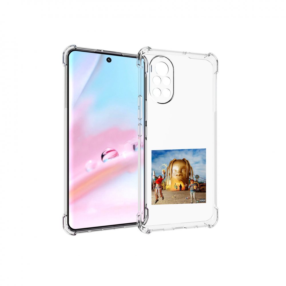 

Чехол MyPads Travis Scott - Astroworld для Huawei Nova 8 (ANG-LX1), Прозрачный, Tocco