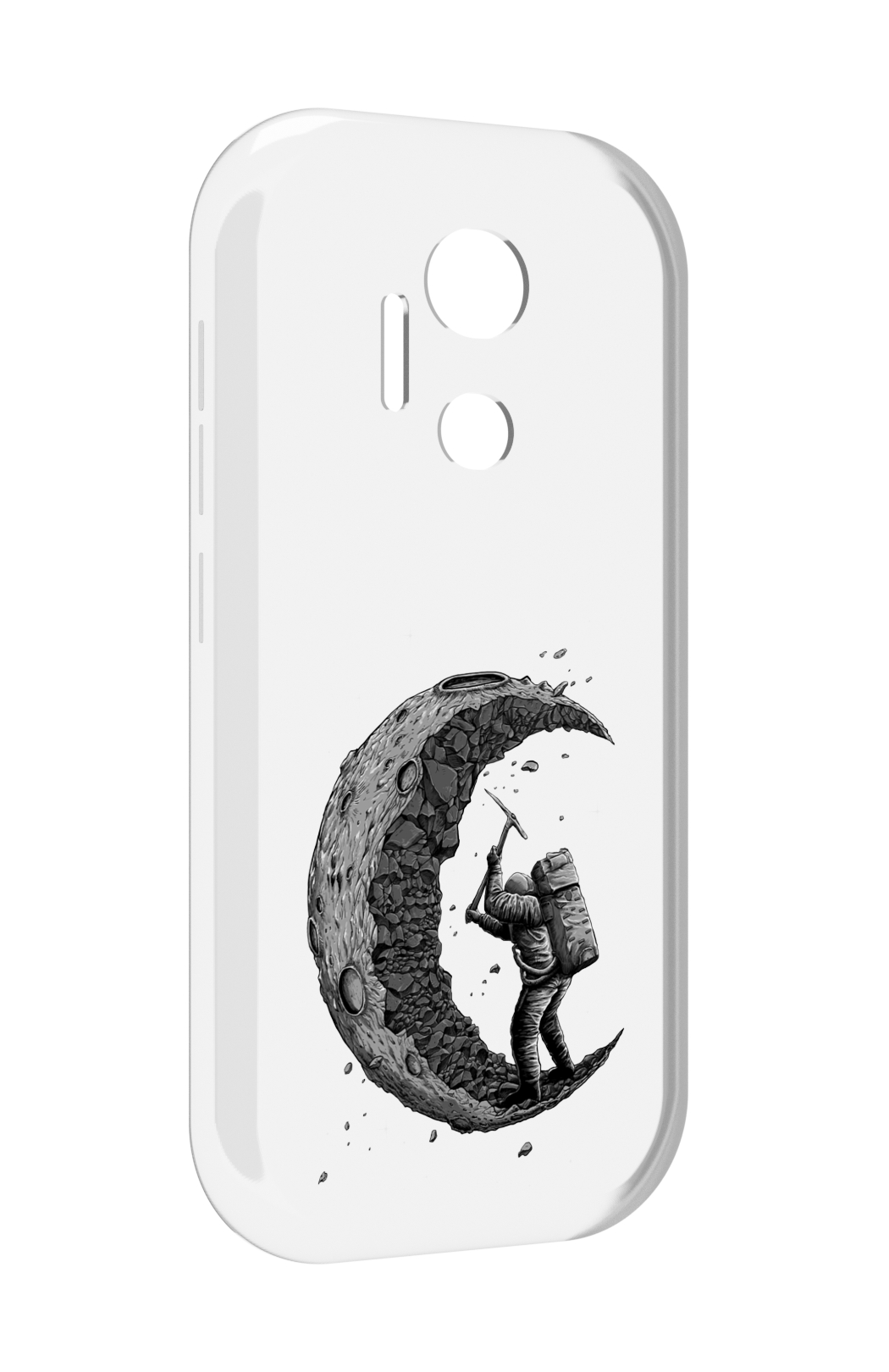 

Чехол MyPads камненная луна для doogee x97 pro, Прозрачный, Tocco