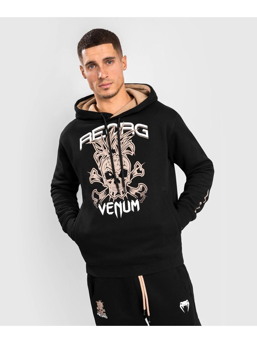 

Худи унисекс Venum Reorg черное XXL, Черный, Reorg