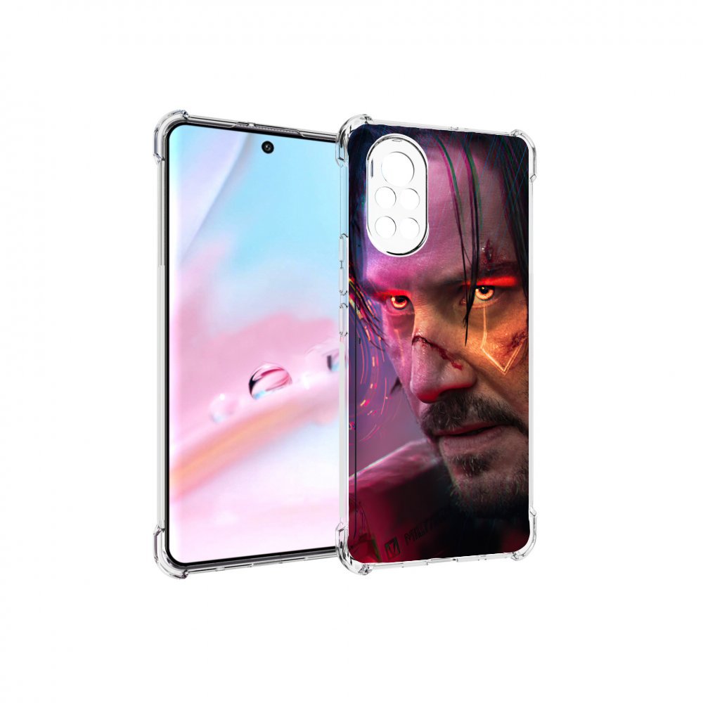 

Чехол MyPads cyberpunk 2077 Джонни Сильверхенд для Huawei Nova 8 (ANG-LX1), Прозрачный, Tocco