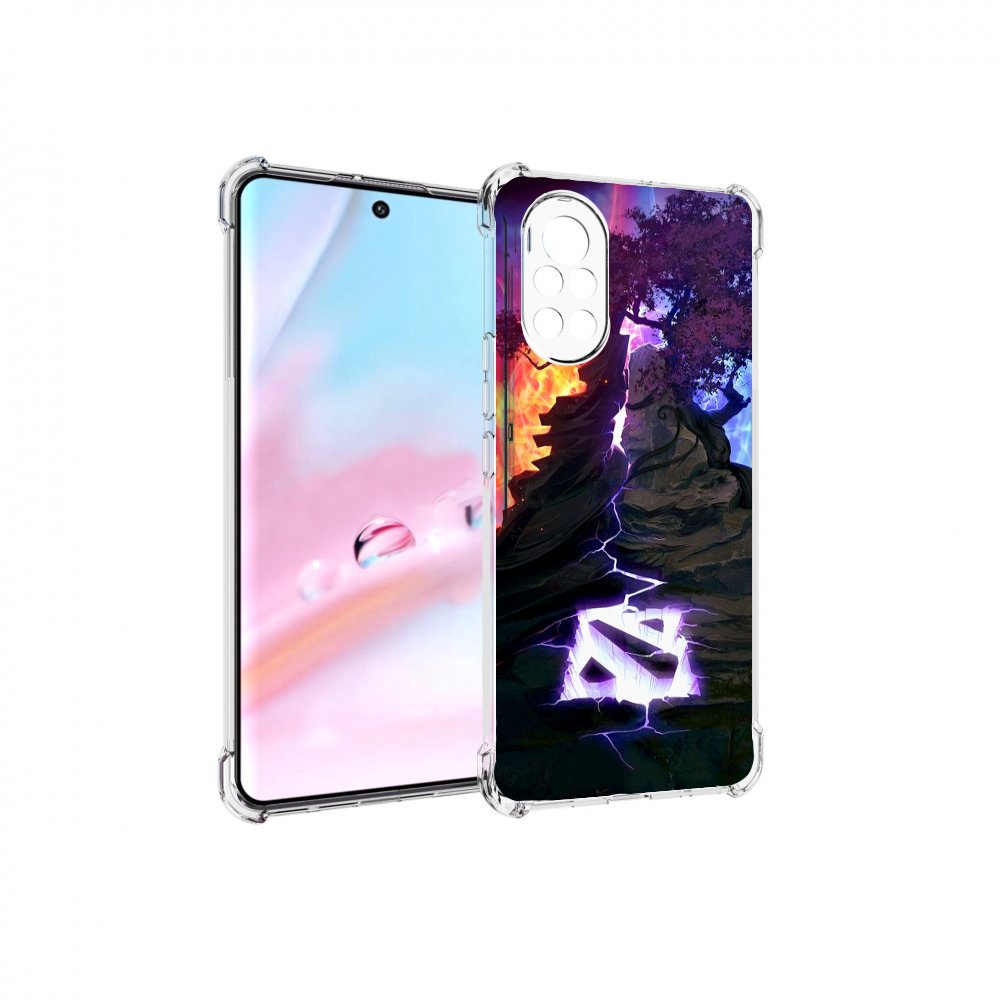 

Чехол MyPads dota 2 логотип для Huawei Nova 8 (ANG-LX1), Прозрачный, Tocco