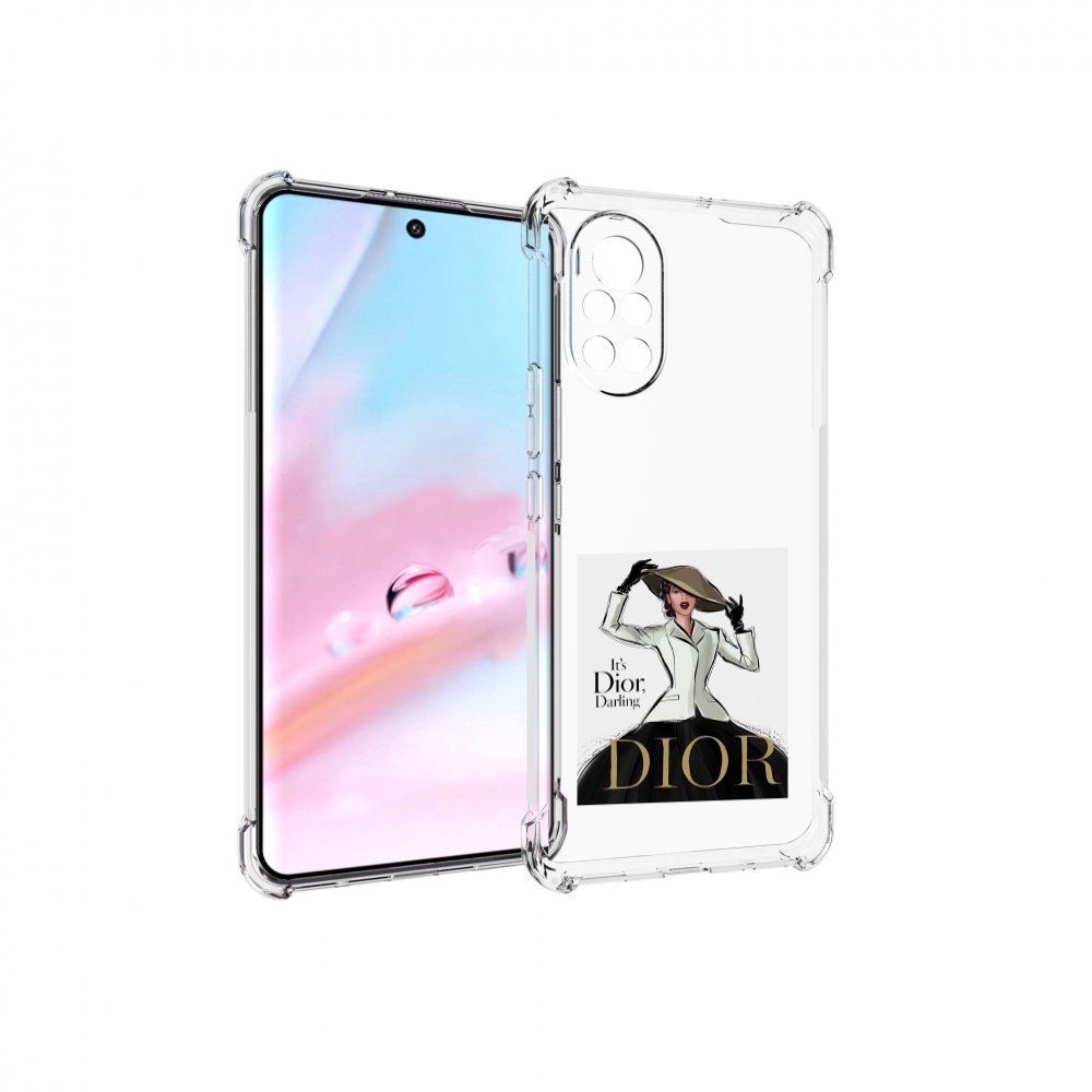 

Чехол MyPads drawings of sketches для Huawei Nova 8 (ANG-LX1), Прозрачный, Tocco