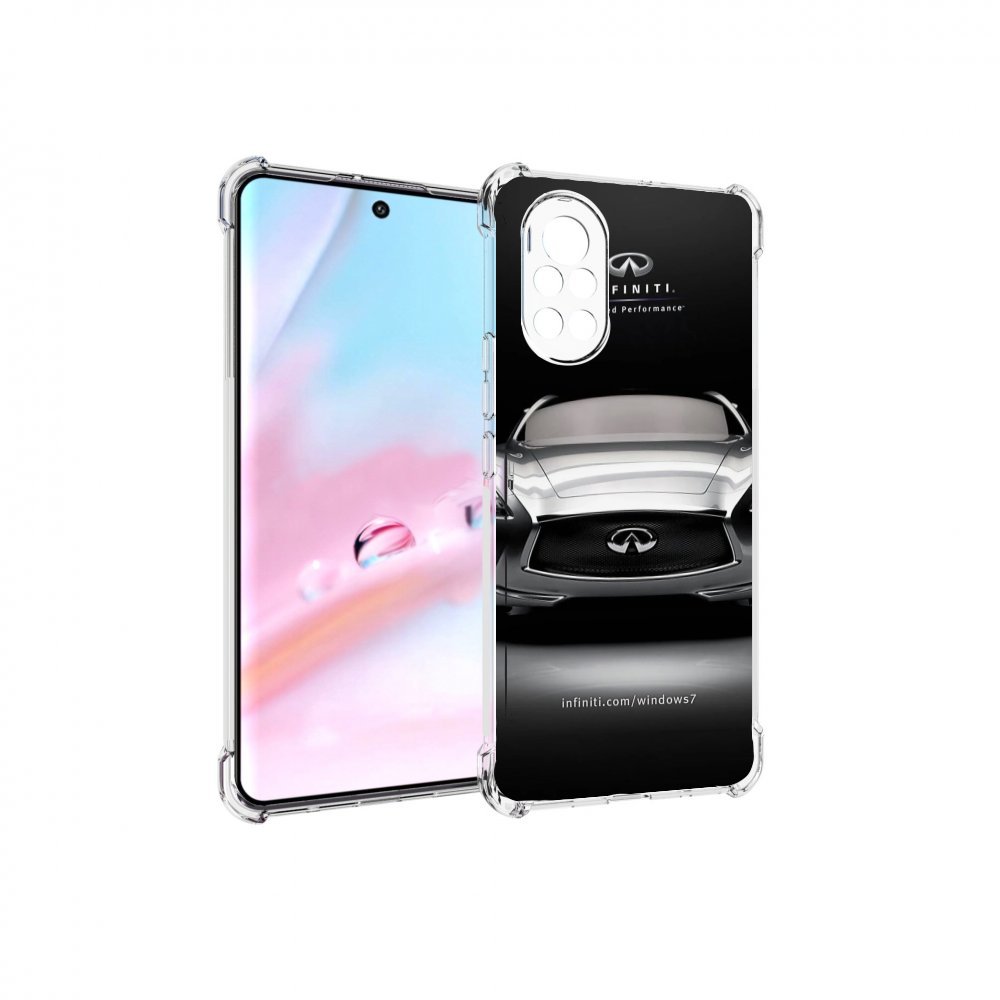 

Чехол MyPads infiniti-инфинити-1 для Huawei Nova 8 (ANG-LX1), Прозрачный, Tocco