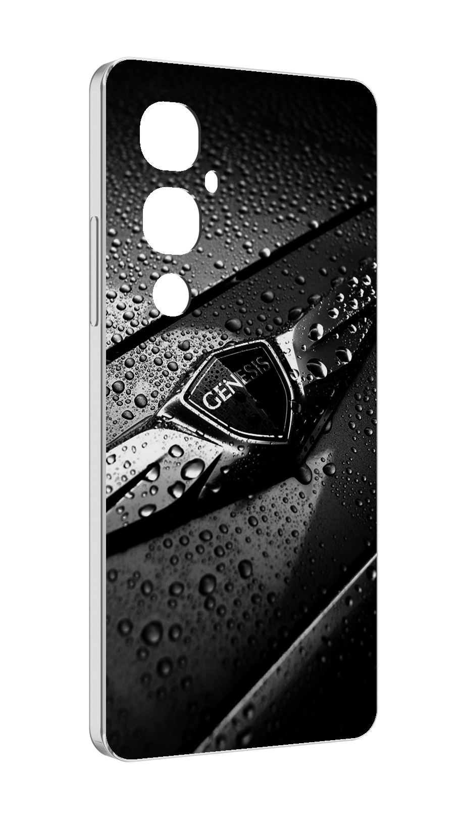 

Чехол MyPads дженезис genesis 2 мужской для Tecno Pova 4 Pro, Прозрачный, Tocco