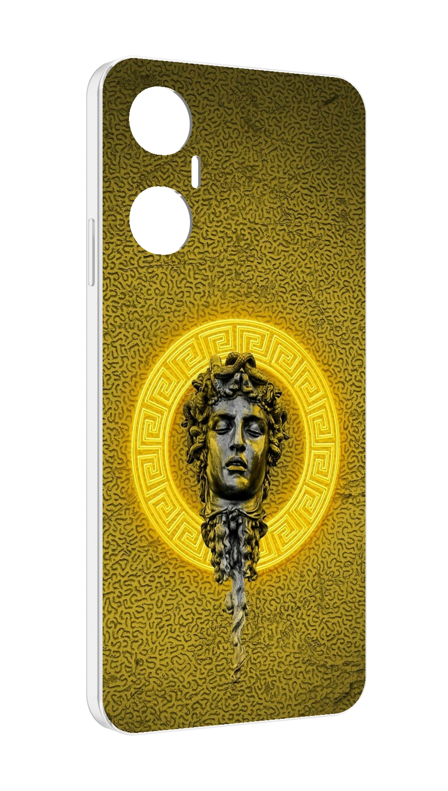 

Чехол MyPads статуя версачи для Infinix Hot 20 5G, Прозрачный, Tocco