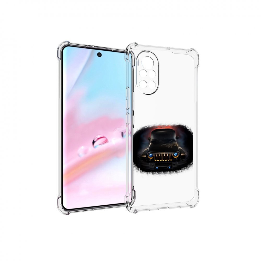 

Чехол MyPads jeep джип 2 для Huawei Nova 8 (ANG-LX1), Прозрачный, Tocco