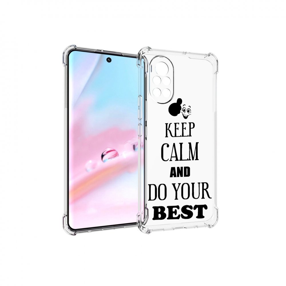 

Чехол MyPads keep-calm-and для Huawei Nova 8 (ANG-LX1), Прозрачный, Tocco