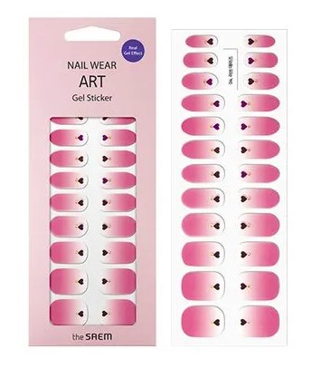 Купить Наклейки для ногтей The SAEM Nail Wear Art Gel Sticker 04 (1 шт)