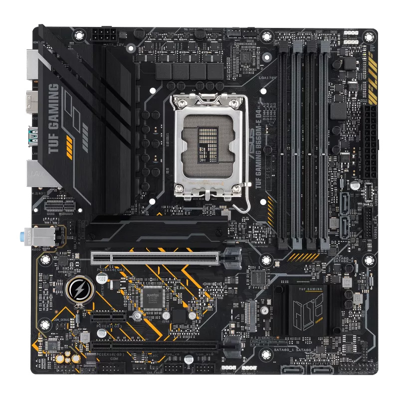 

Материнская плата ASUS TUF GAMING B660M-E D4, TUF GAMING B660M-E D4