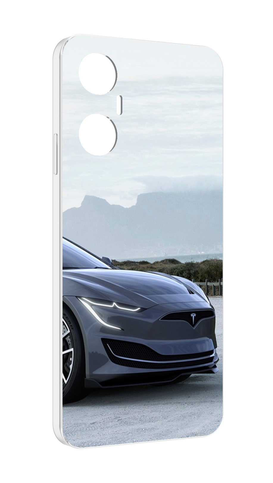 

Чехол MyPads tesla 2 мужской для Infinix Hot 20 5G, Прозрачный, Tocco