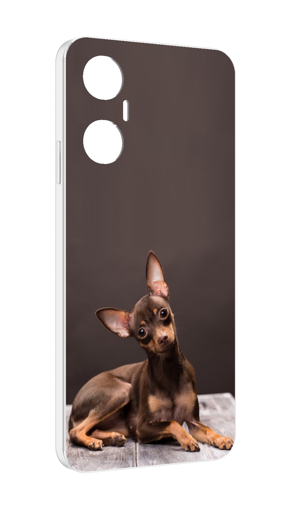 

Чехол MyPads тои терьер для Infinix Hot 20 5G, Прозрачный, Tocco