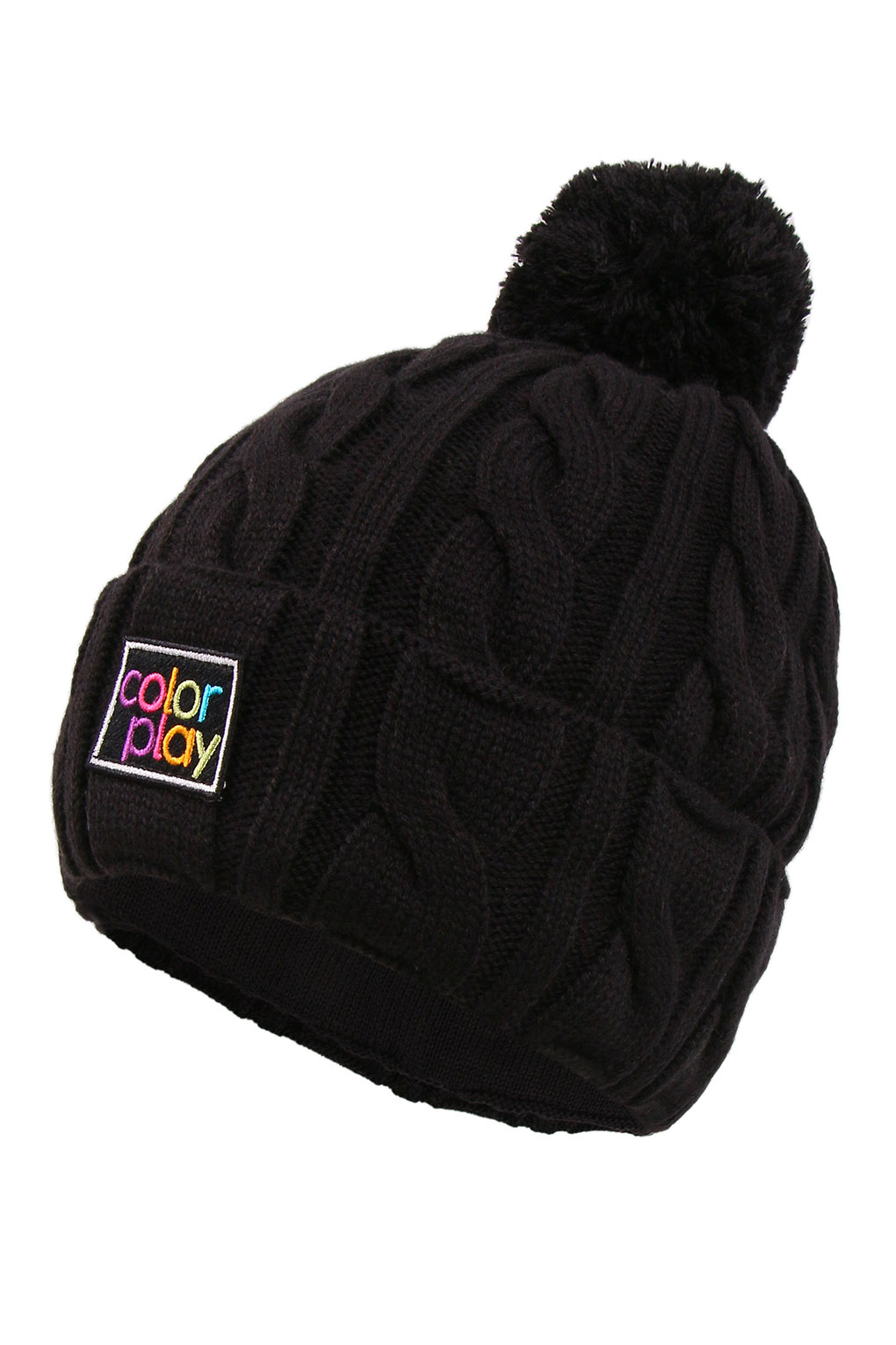 

Шапка бини мужская COLORPLAY CP2208TA8146 черная, р, Черный, CP2208TA8146