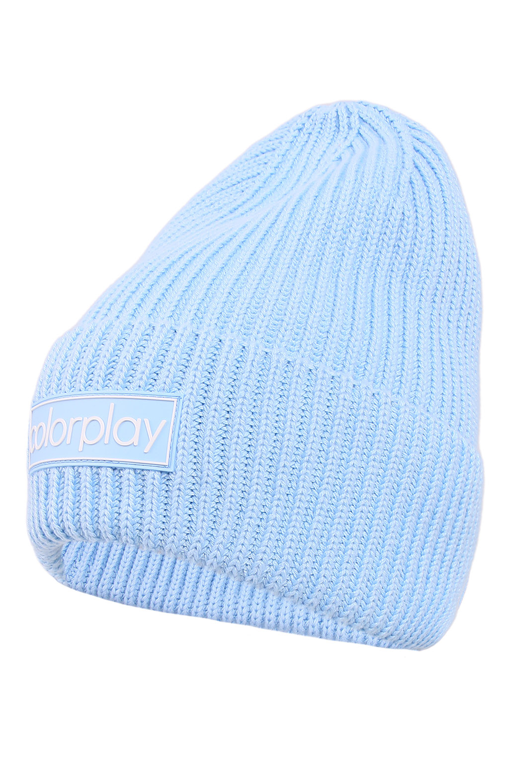 

Шапка бини женская COLORPLAY CP2208TA8071 голубая, р, Голубой, CP2208TA8071