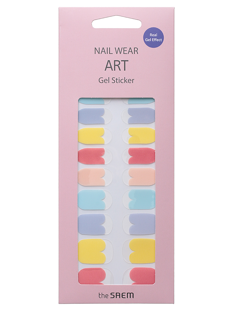 Купить Наклейки для ногтей The SAEM Nail Wear Art Gel Sticker 08 (1 шт)
