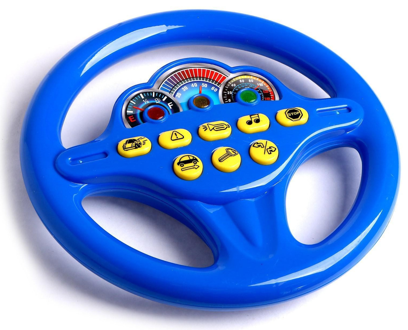 Детская развивающая музыкальная игрушка PLAYSMART руль Я тоже рулю, звуки 108069