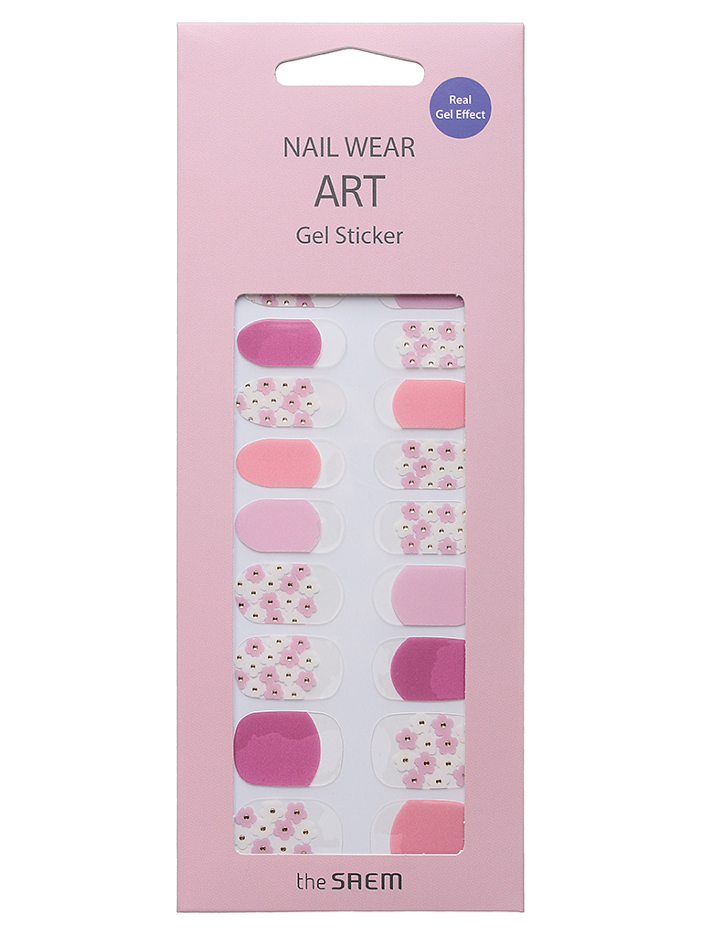 Купить Наклейки для ногтей The SAEM Nail Wear Art Gel Sticker 11 (1 шт)