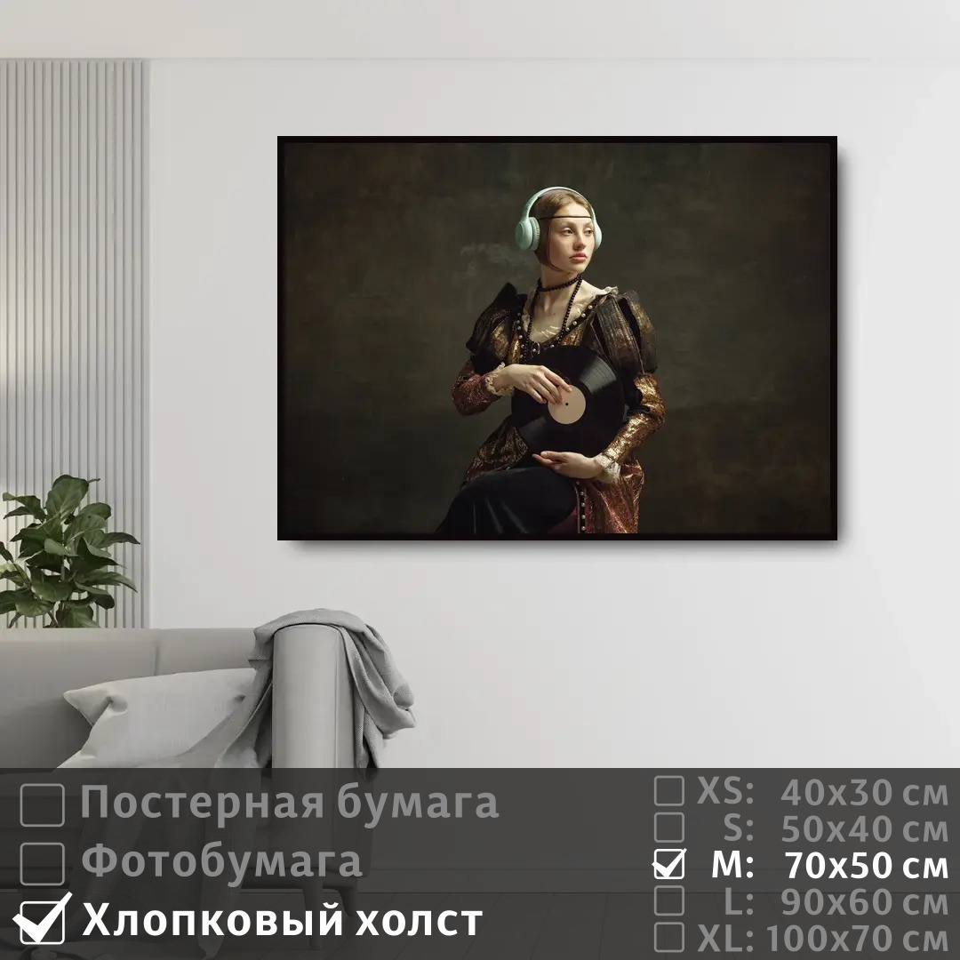 

Постер на холсте ПолиЦентр Современное искусство поп арт 70х50 см, СовременноеИскусствоПопАртТип8