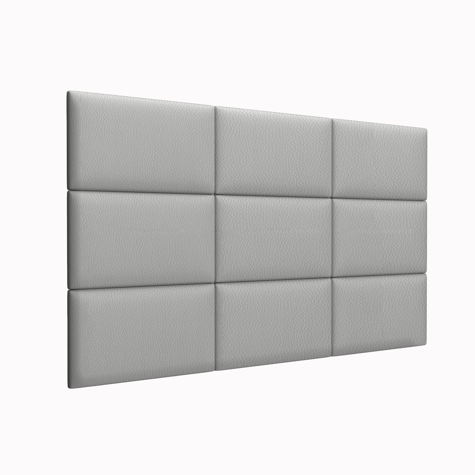 

Прикроватная панель Eco Leather Silver 30х50 см 4 шт., Серебристый, KL2113050-4