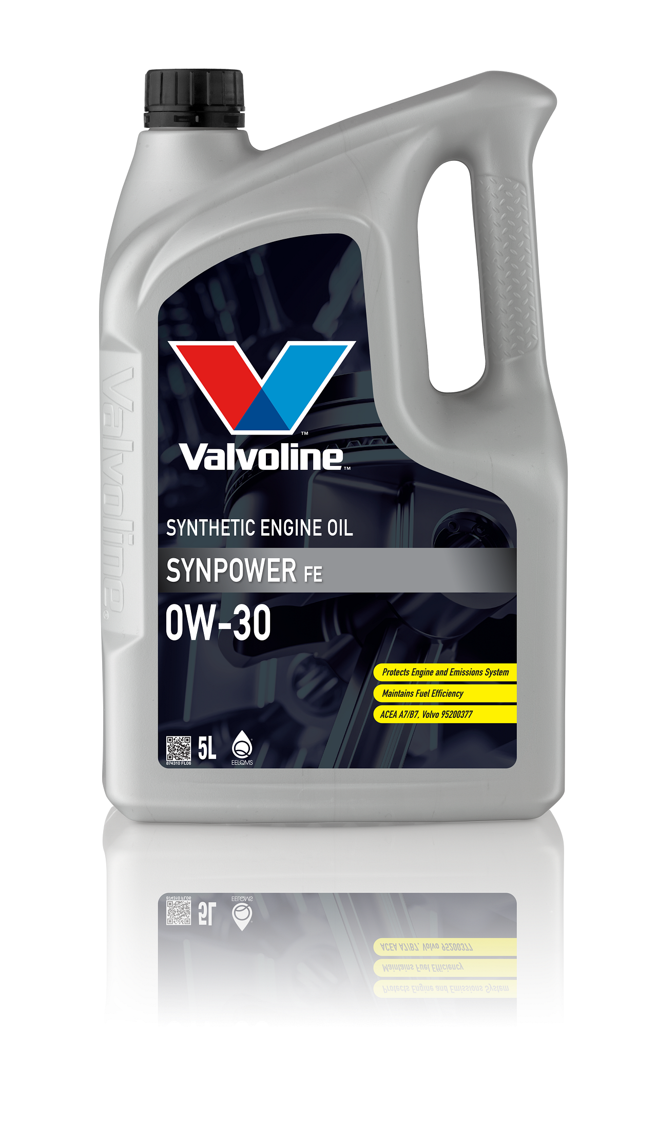 Моторное масло VALVOLINE SYNPOWER FE SAE 0W30 5л