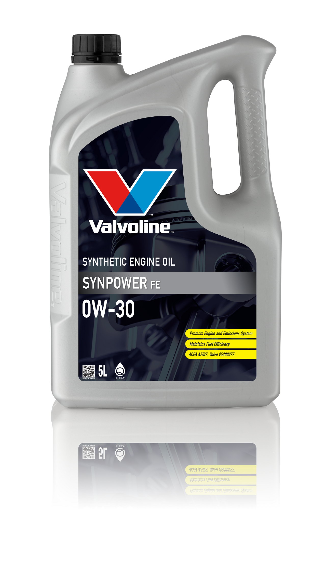 

Моторное масло VALVOLINE SYNPOWER FE SAE 0W30 5л