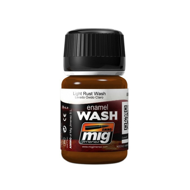 фото Смывка ammo mig light rust wash (светлая ржавчина) amig1004