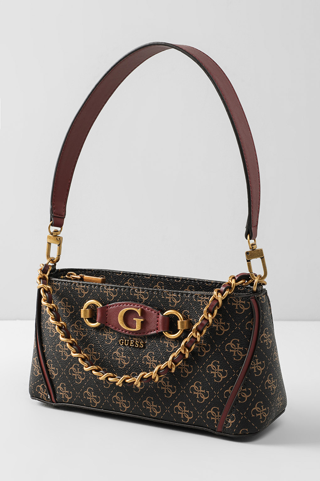 

Сумка женская Guess HWQB86 54180, коричневый/бордовый, HWQB86 54180