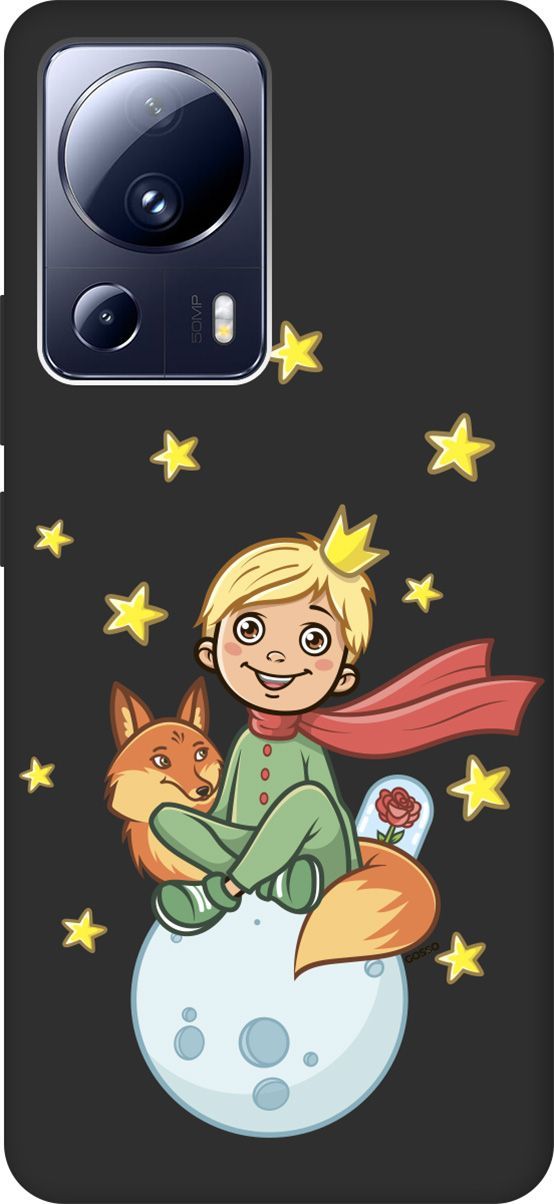 

Чехол на Xiaomi 13 Lite Лайт с 3D принтом "Little Prince" черный, Черный;бежевый, 158516