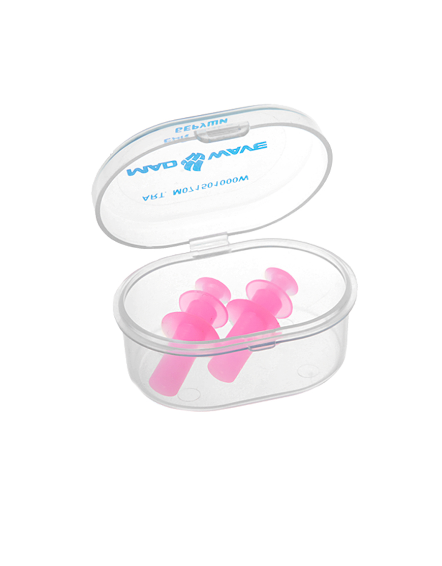 Беруши для плавания Mad Wave Ear plugs pink