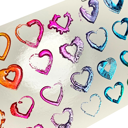 

Набор, Anna Tkacheva, 3D-слайдер Crystal HT №499 «Сердце. Любовь», 2 шт., Разноцветный