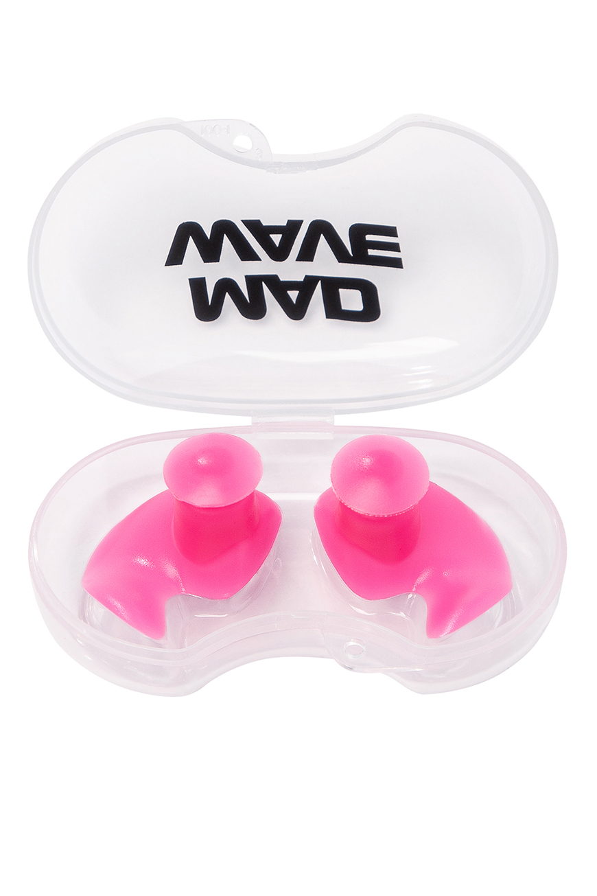 Беруши для плавания Mad Wave Ergo Ear Plug pink