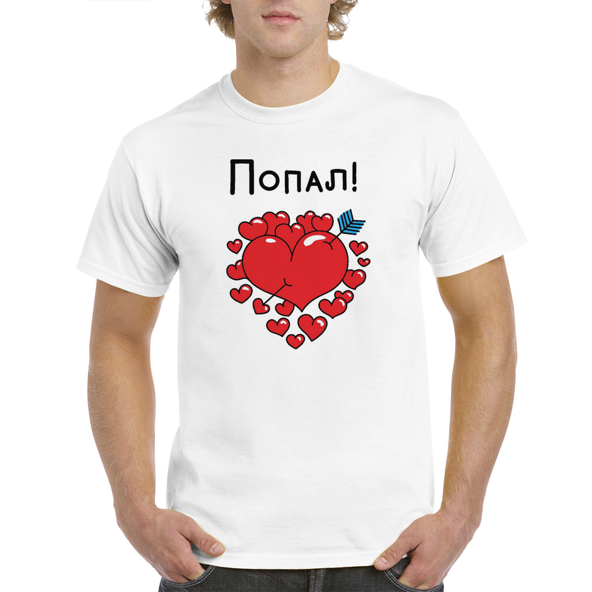 

Футболка унисекс CoolPodarok M0113929 белая 50 RU, Белый, M0113929
