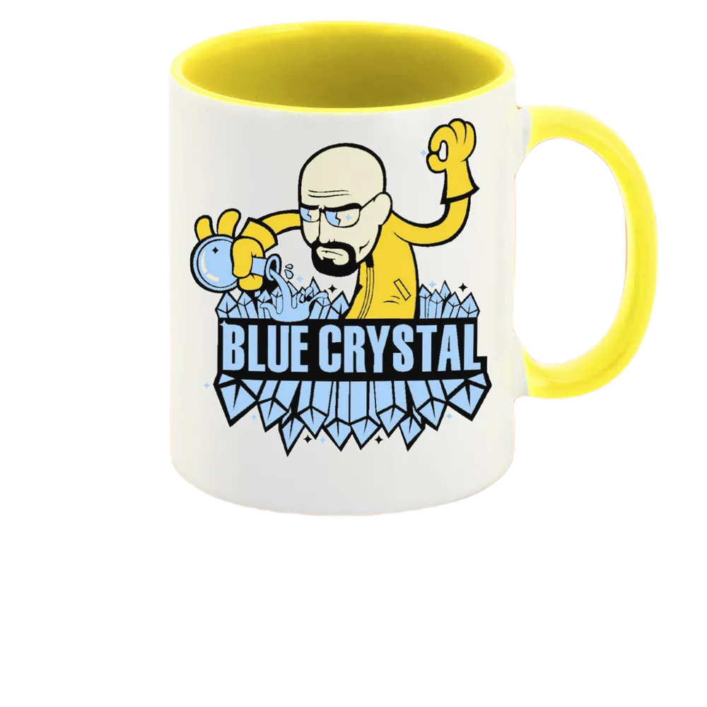 

Кружка CoolPodarok Blue crystal