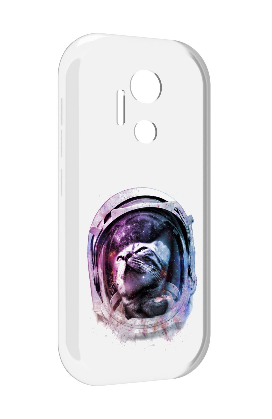 

Чехол MyPads кот в шлеме для doogee x97 pro, Прозрачный, Tocco