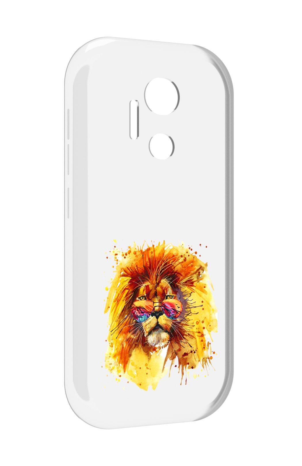 

Чехол MyPads лев в очках для doogee x97 pro, Прозрачный, Tocco
