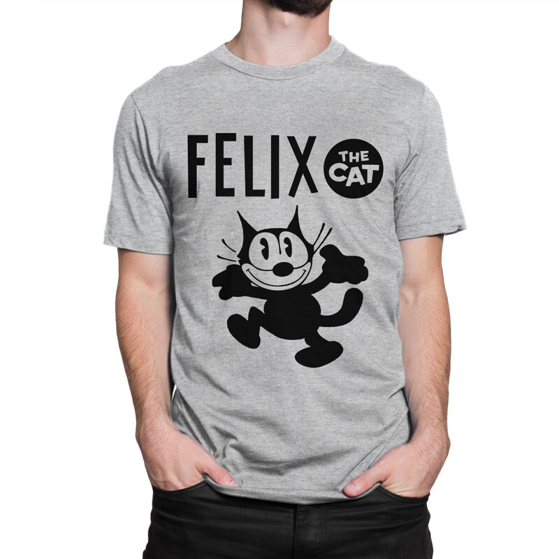 

Футболка мужская DS Apparel Кот Феликс 9899027-2 серая XL, Серый, Кот Феликс 9899027-2