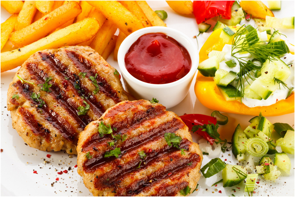 

Картина на холсте с подрамником ХитАрт Мясо с картошкой 60x41 см, 3279