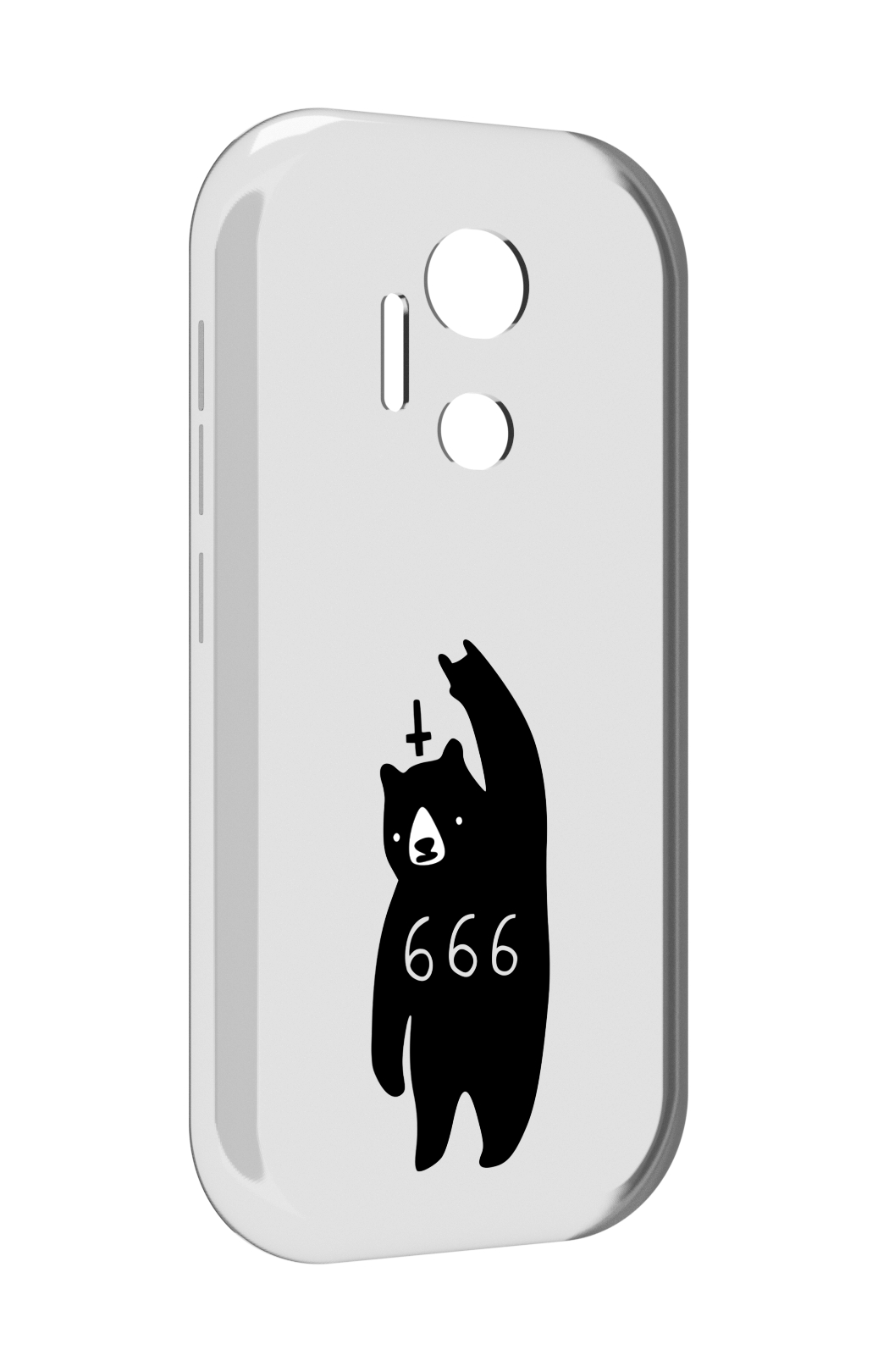 

Чехол MyPads медведь 666 для doogee x97 pro, Прозрачный, Tocco