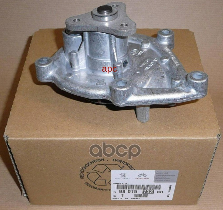 Помпа, Водяной Насос Peugeot Citroen/Peugeot 9801573380 Peugeot Peugeot-Citroen арт. 98015