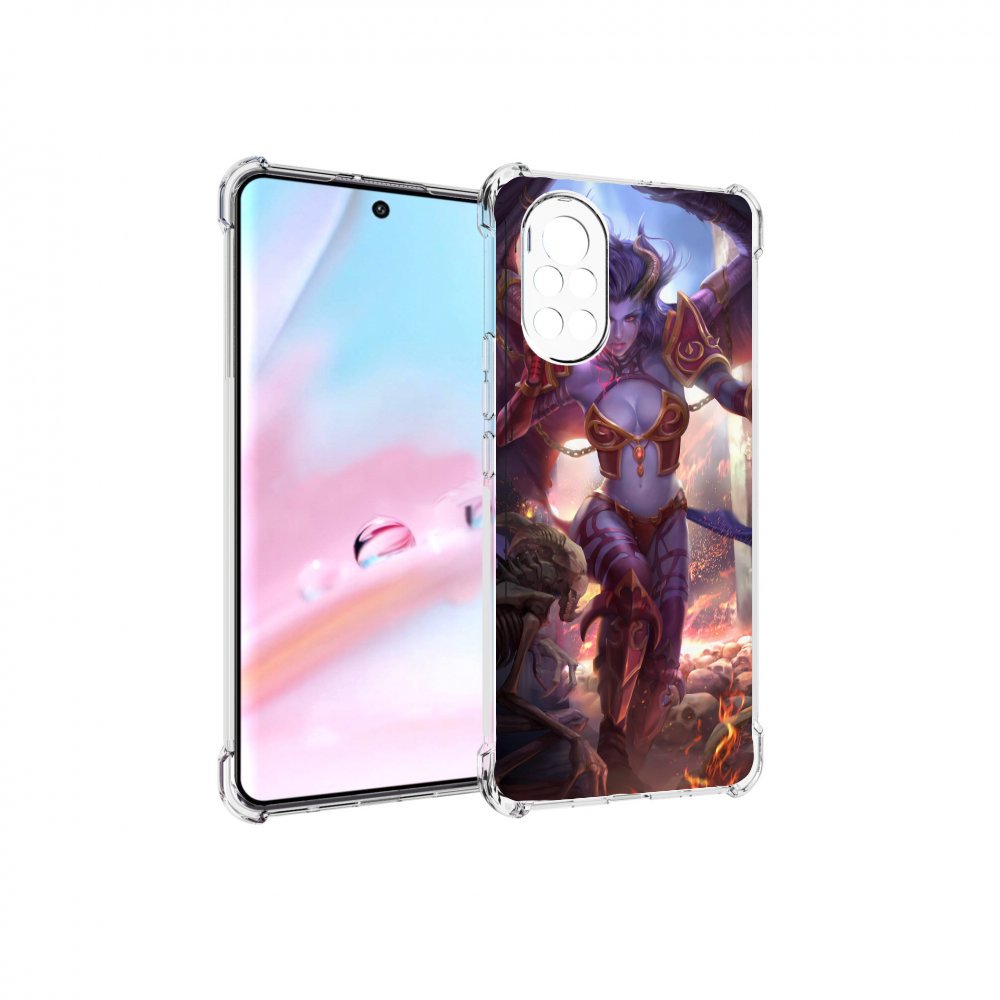 

Чехол MyPads queen of pain dota 2 для Huawei Nova 8 (ANG-LX1), Прозрачный, Tocco