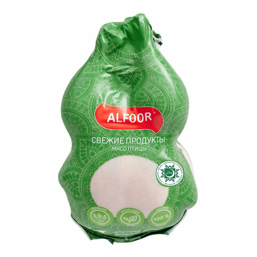 

Тушка цыпленка-бройлера Alfoor потрошеная сорт 1 охлажденная