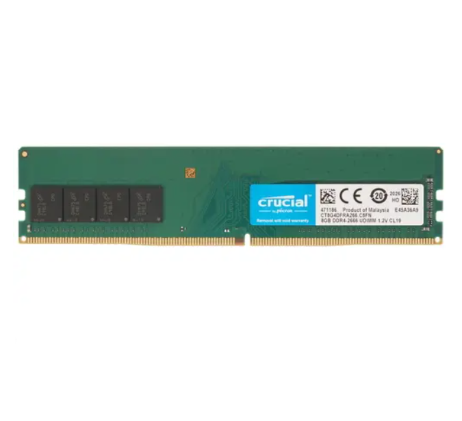 

Оперативная память Crucial (DDR4 8GB 2666MHz (CT8G4DFRA266)), DDR4 1x8Gb, 2666MHz