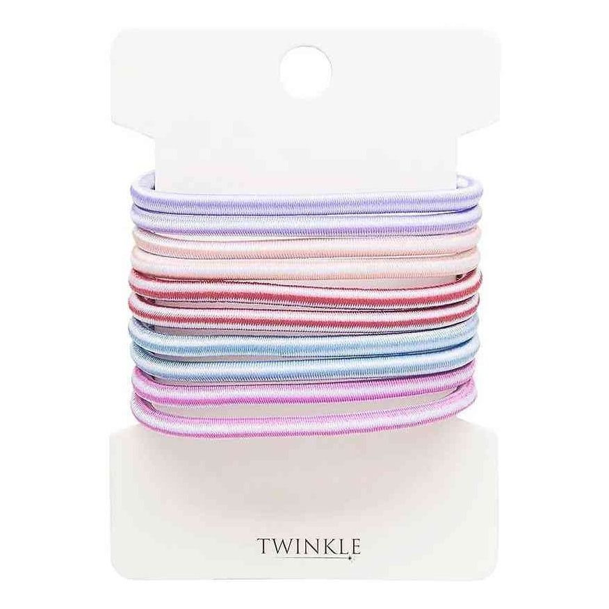 Резинка Twinkle Pastel Colors разноцветная, 10  шт